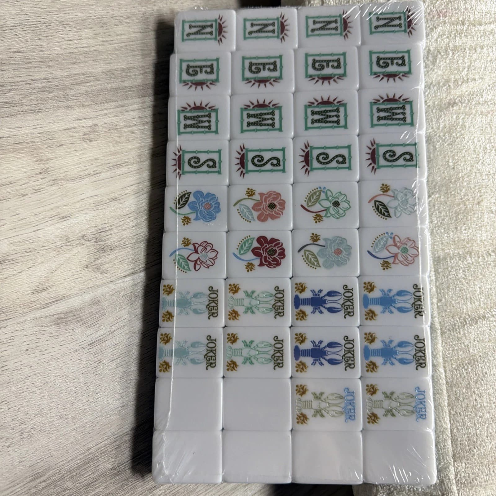 Blue Ocean Marble Tile Set, additional view