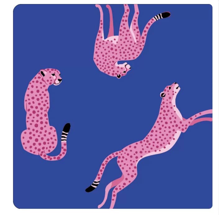 Leopard Mahjong Mat, additional view