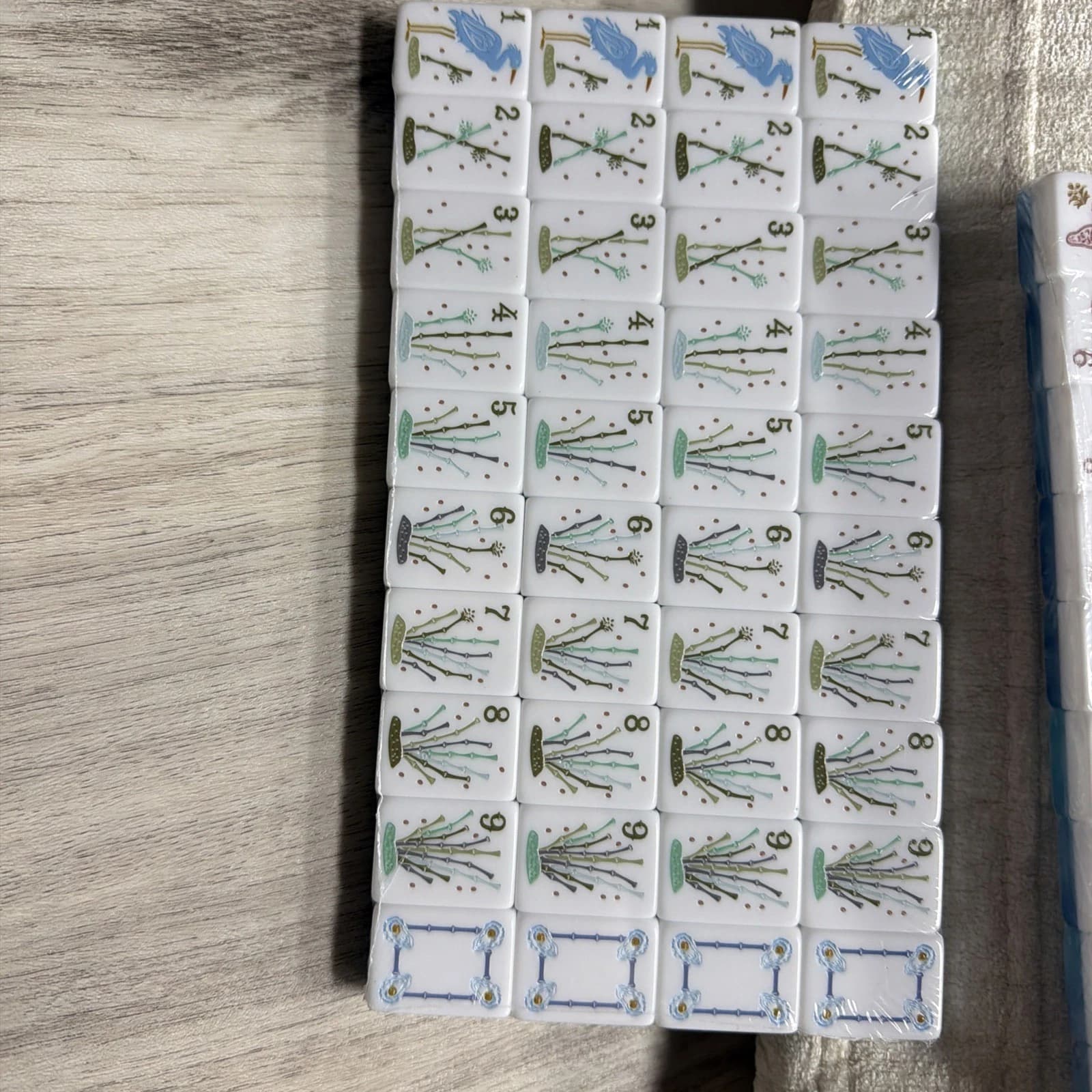 Blue Ocean Marble Tile Set, additional view