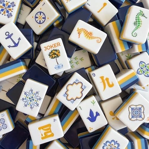 166 Amalfi American Mahjong Tiles, additional view