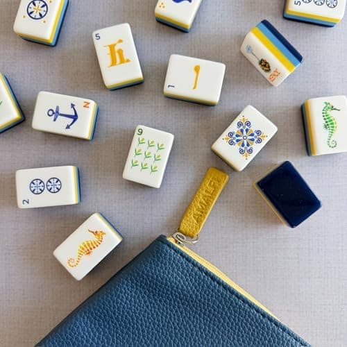 166 Amalfi American Mahjong Tiles, additional view
