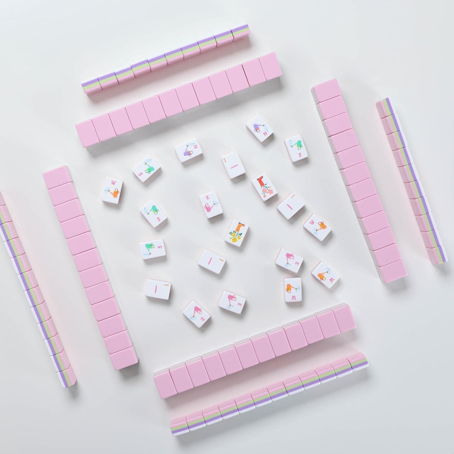 Spring Blooming Tile Set - Pink (4-layer), additional view