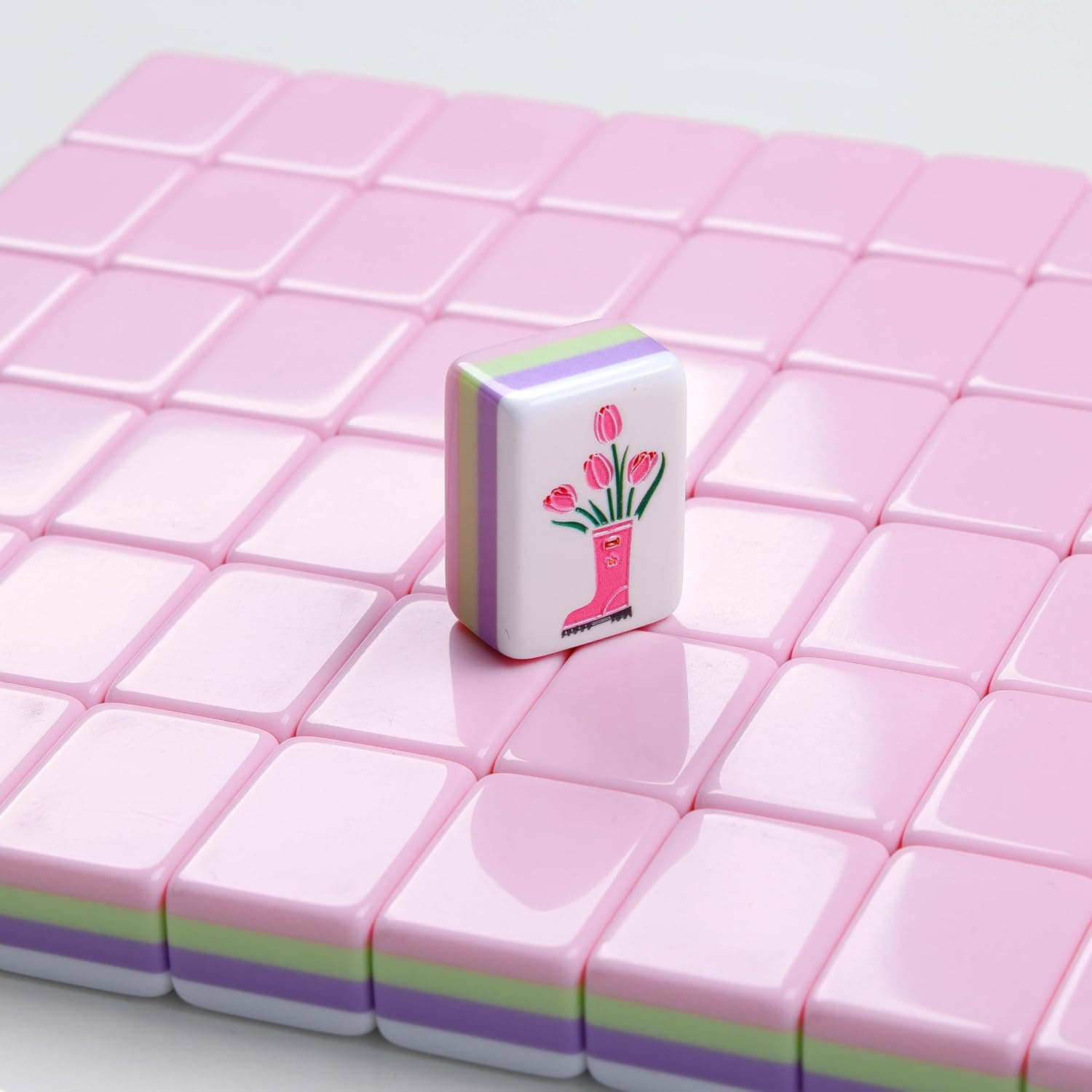 Spring Blooming Tile Set - Pink (4-layer), additional view