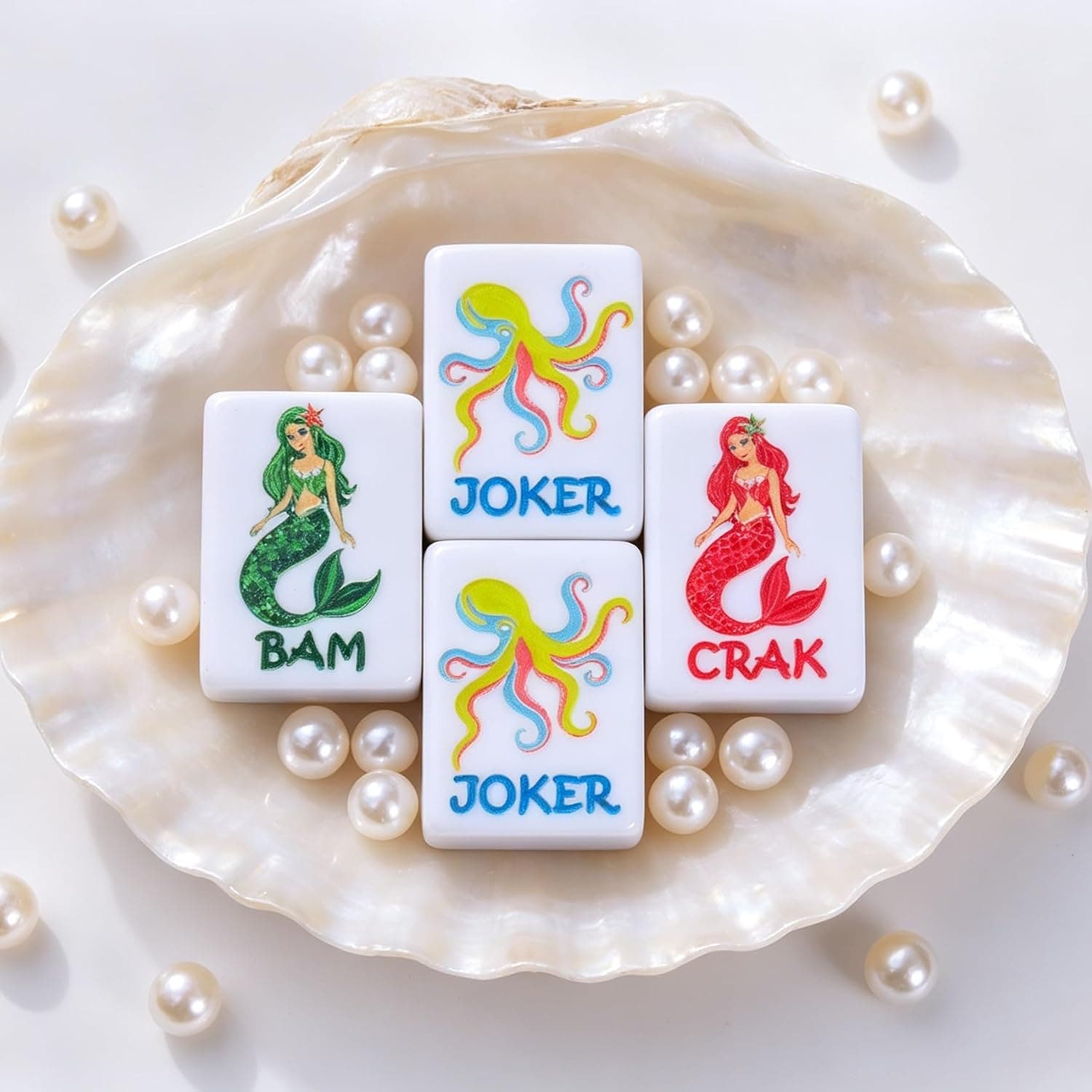 Ocean-Themed Tile Set - Blue, additional view