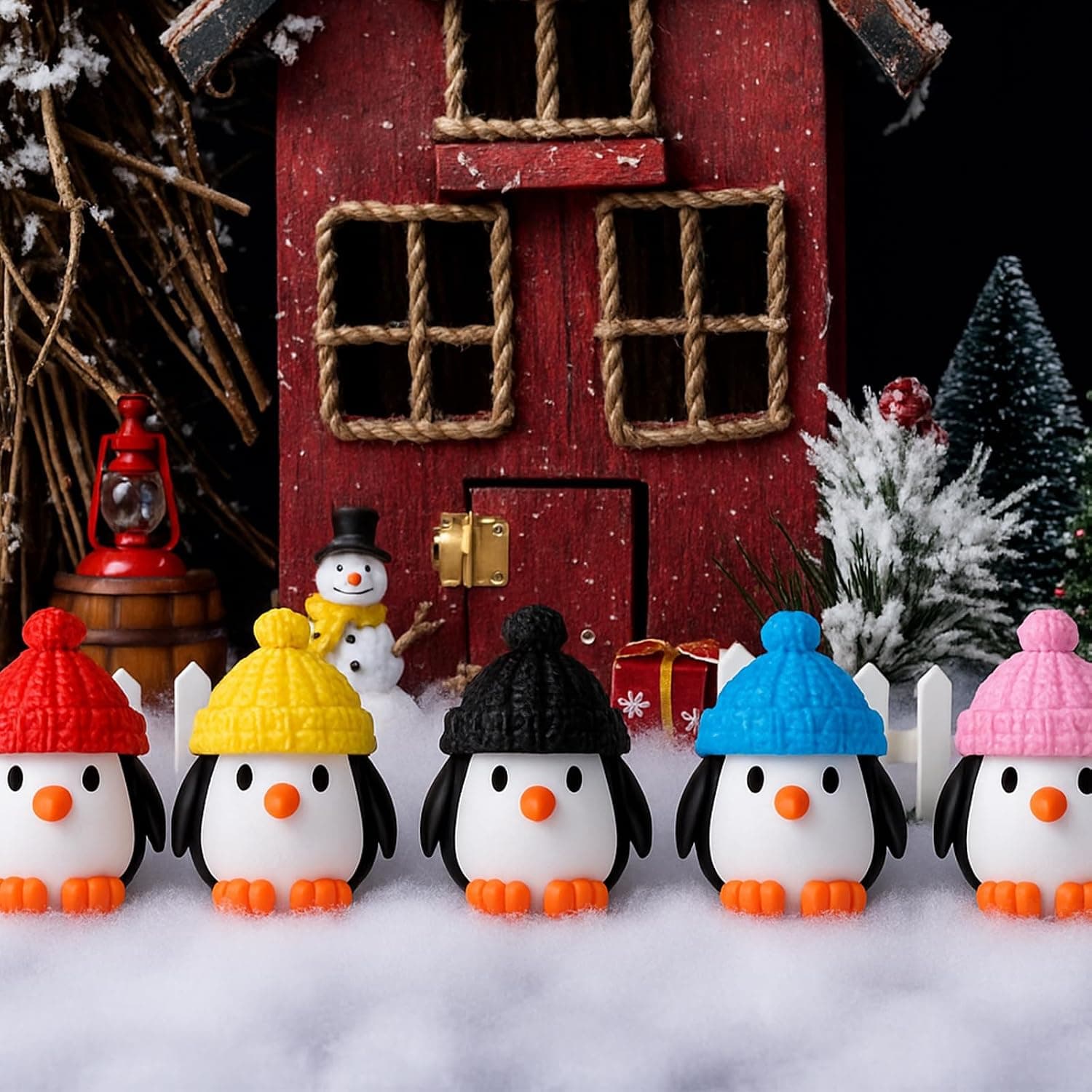 Winter Penguin Trinkets, additional view