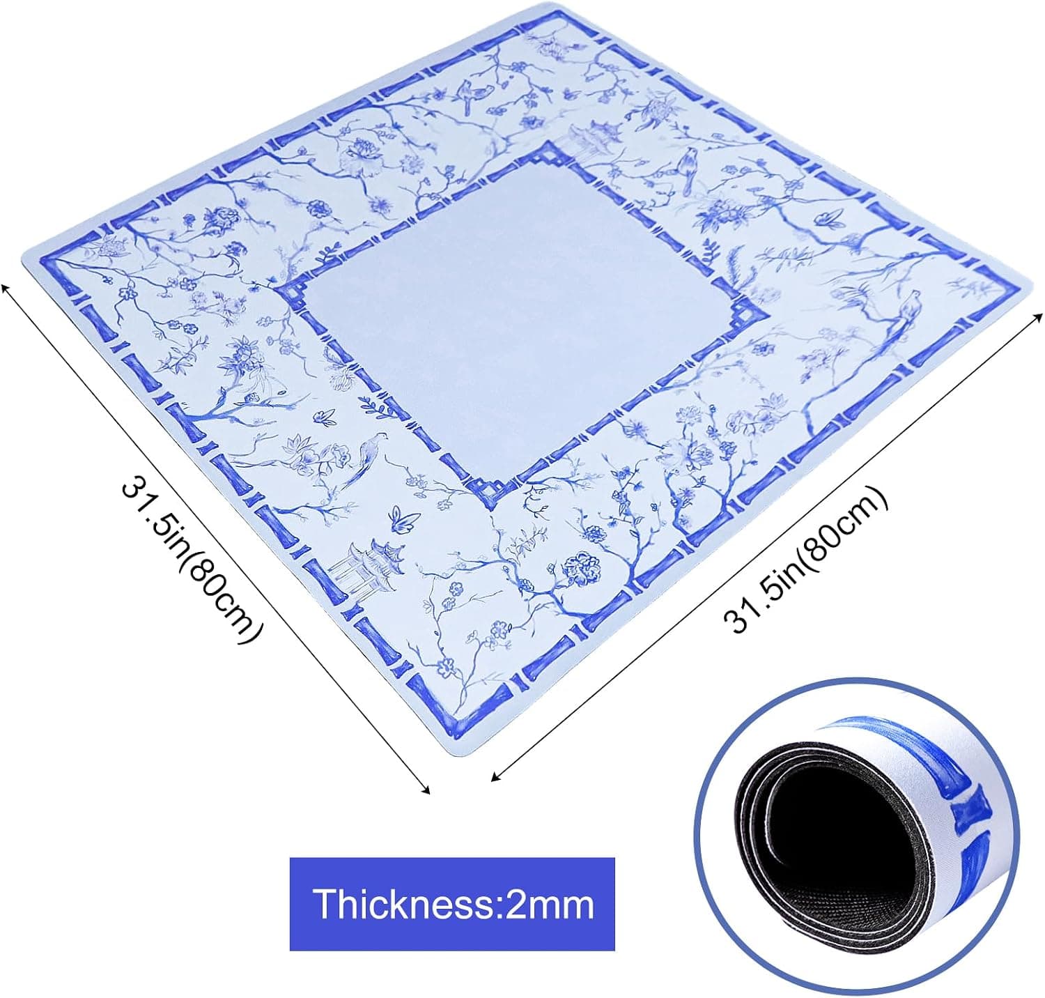 Mahjong mat, additional view