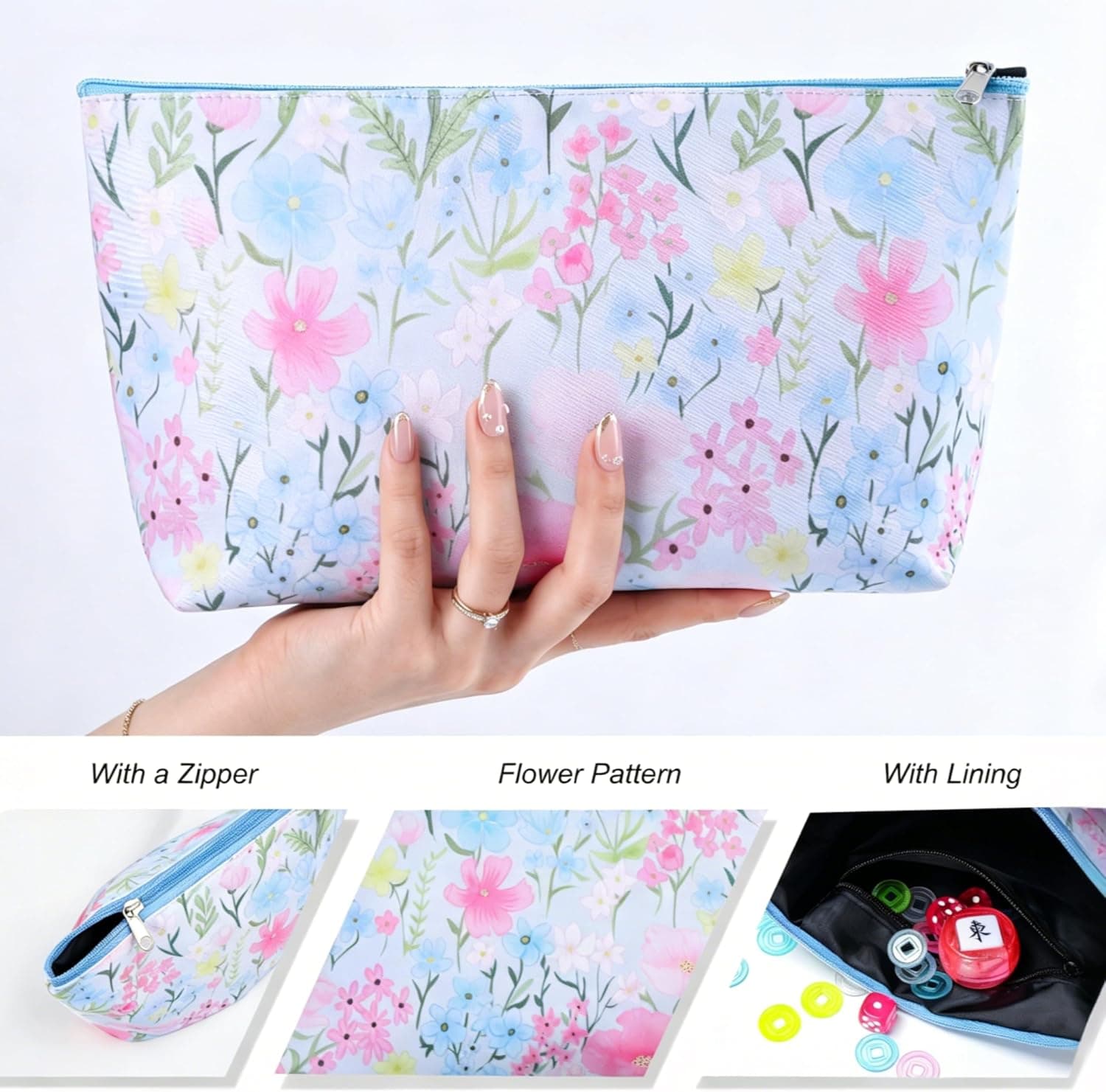 Spring Blooming Tile Set - Pink (4-layer), additional view