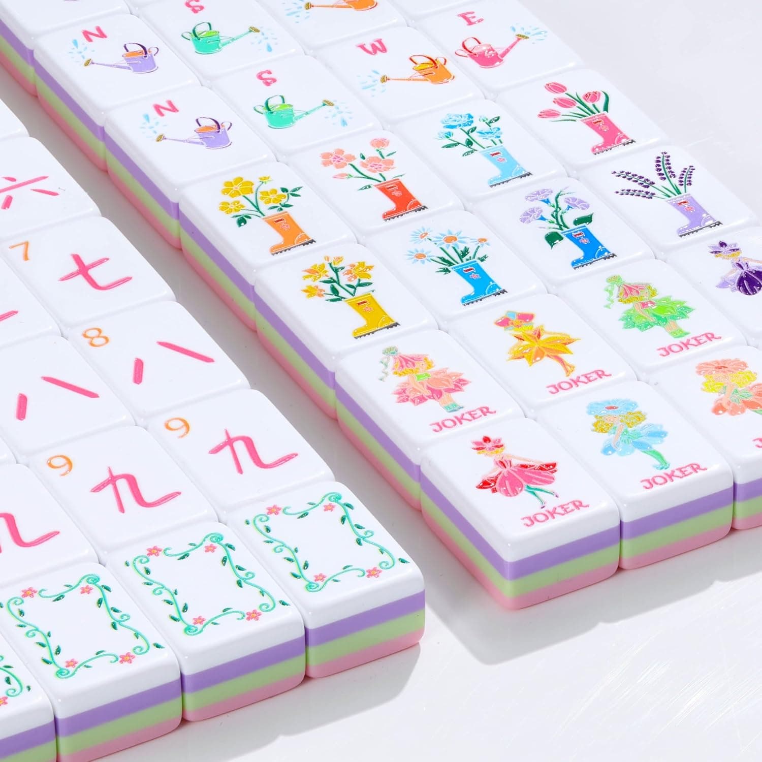Spring Blooming Tile Set - Pink (4-layer), additional view