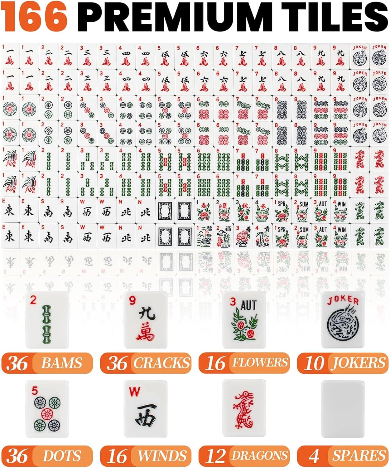 American Mahjong Classic Starter Set by MUTEX, additional view