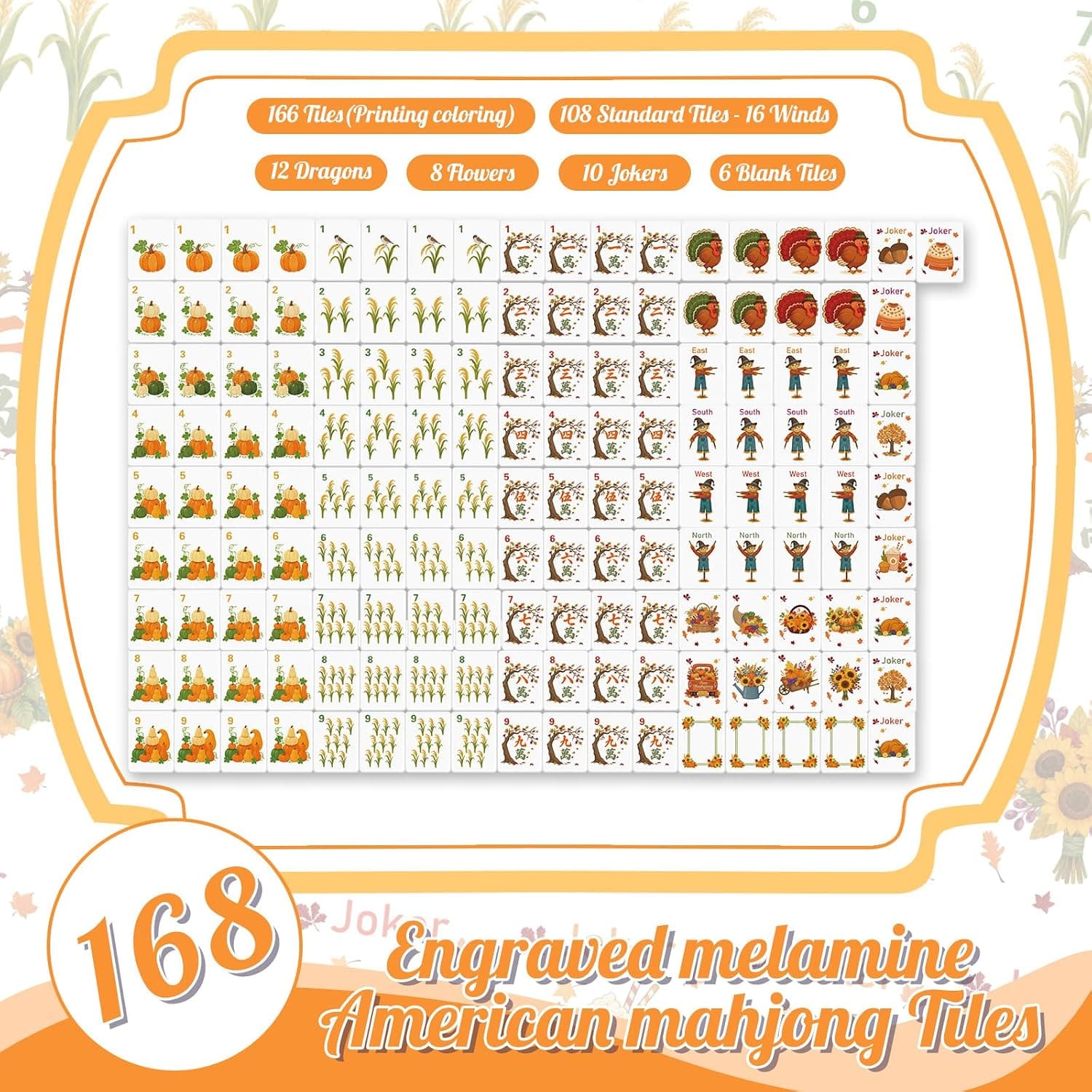 Arrowbash Thanksgiving Tile Set, additional view