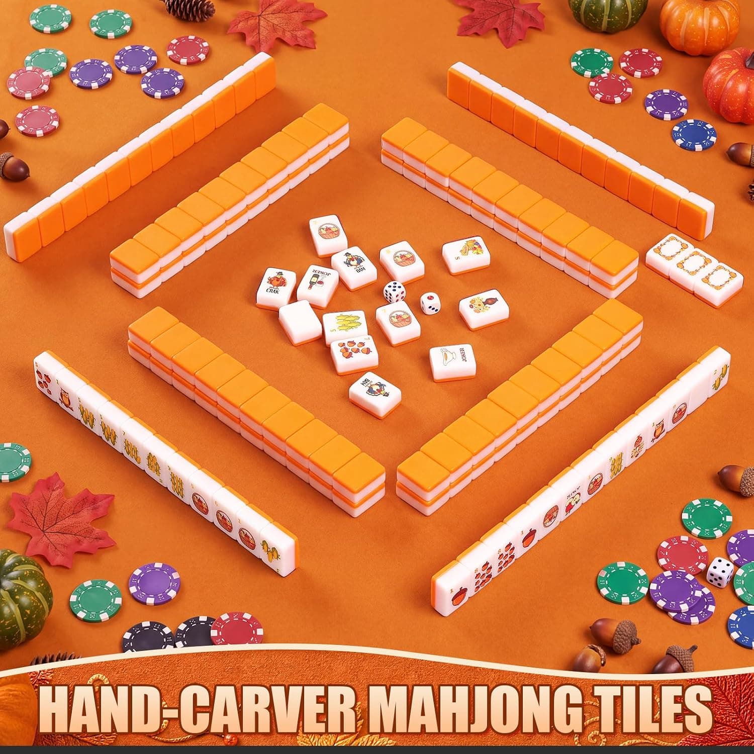 Thanksgiving Turkey Tile Set, additional view