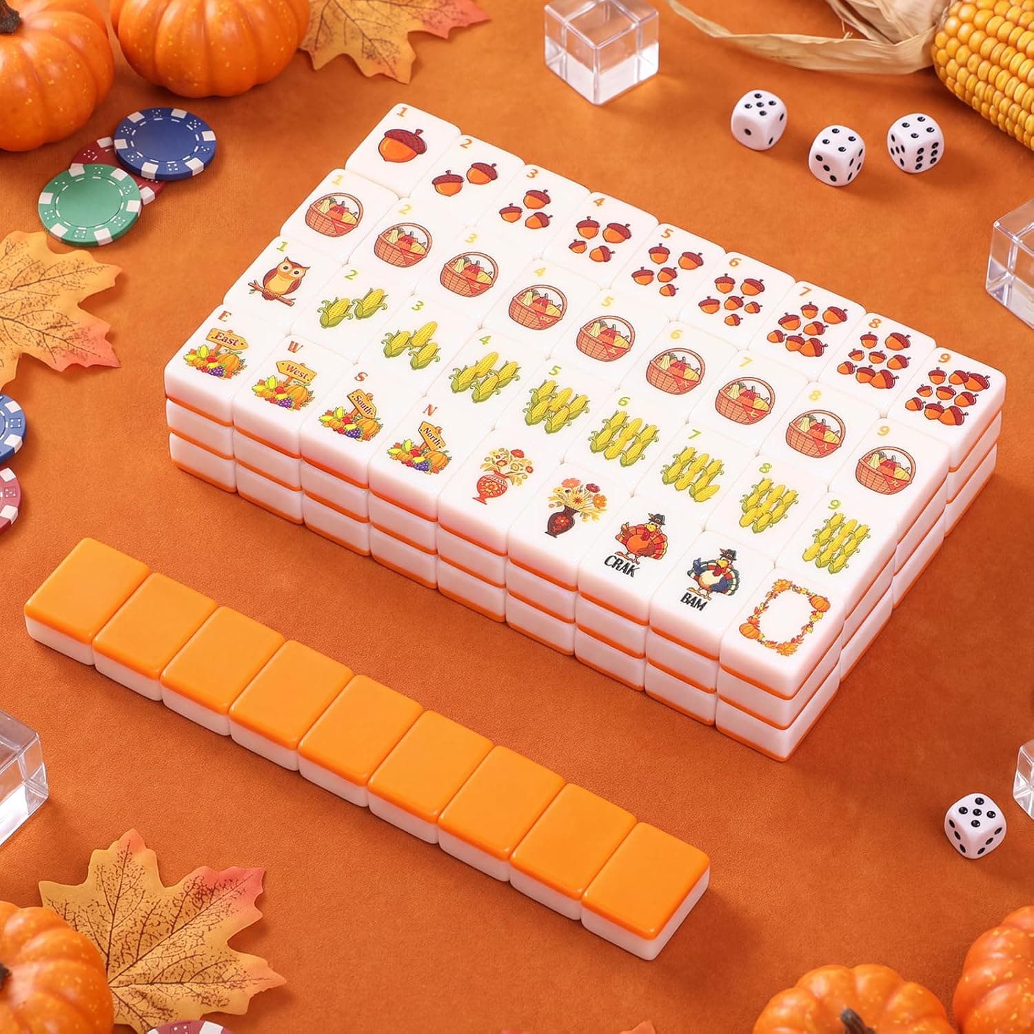 Thanksgiving Turkey Tile Set, additional view