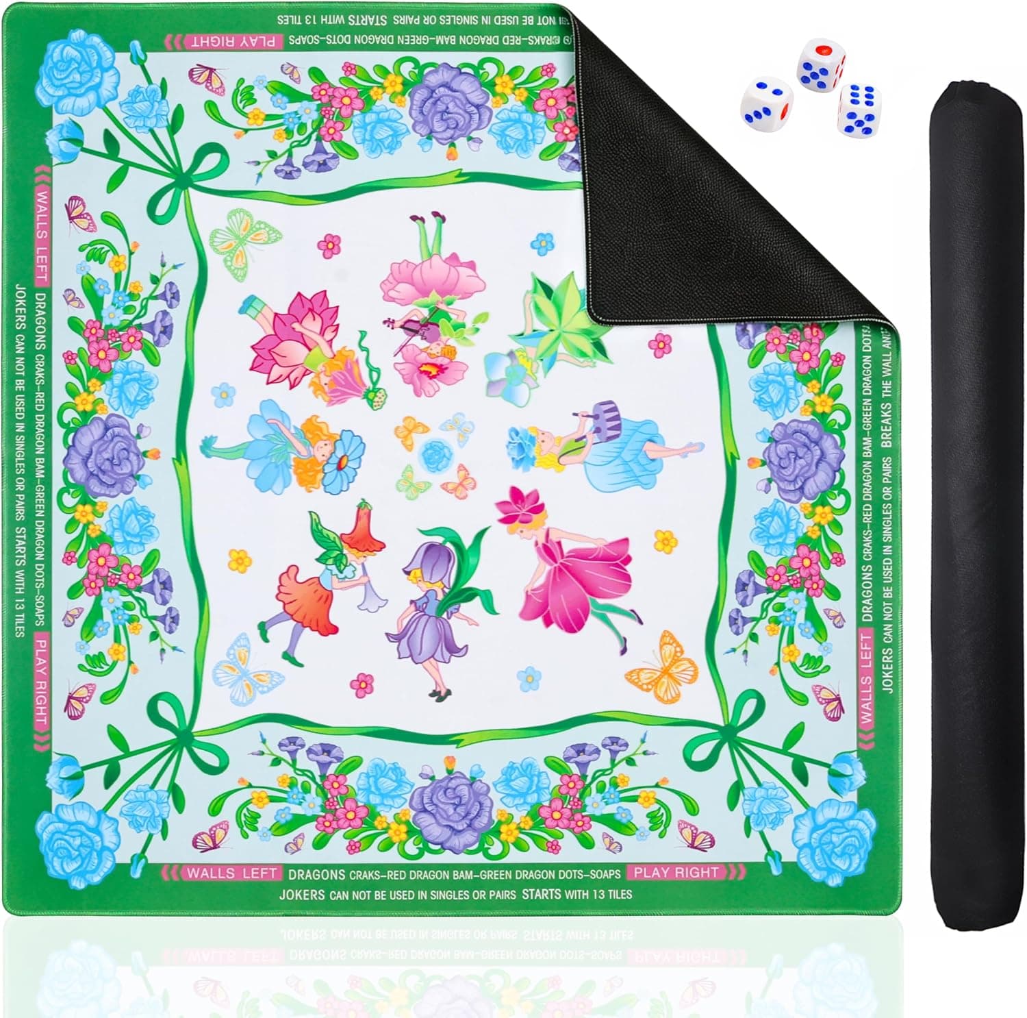 Green Garden-Fairy Mat with Instructions