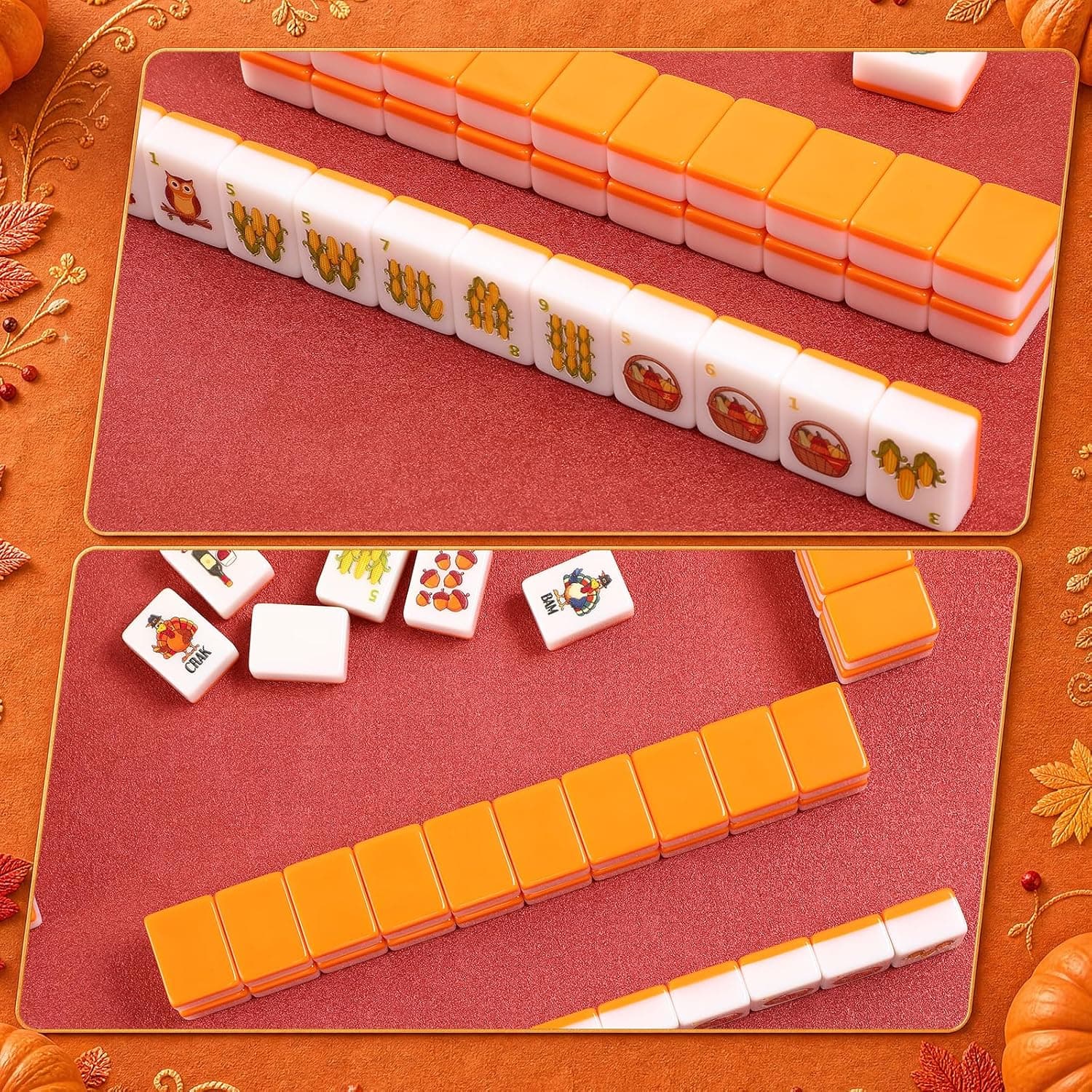 Thanksgiving Turkey Tile Set, additional view