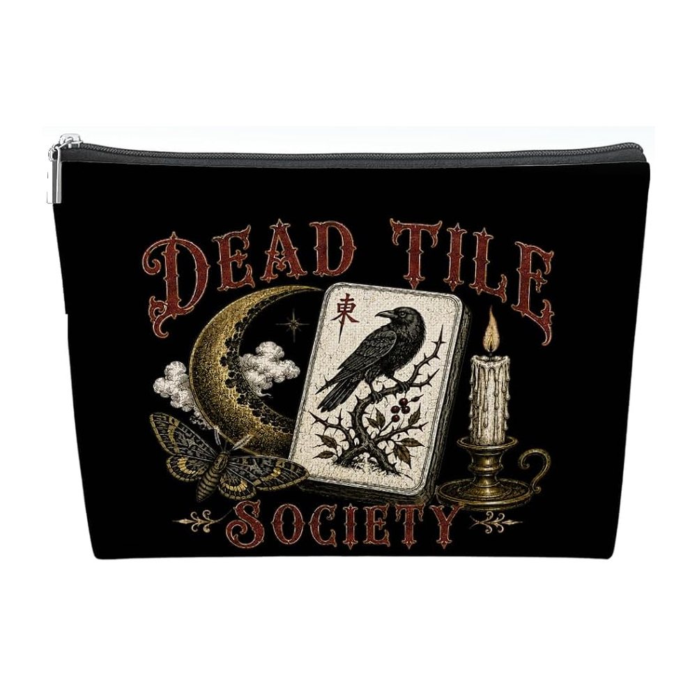 Halloween Mahjong Tile Bag - Dead Tile Society