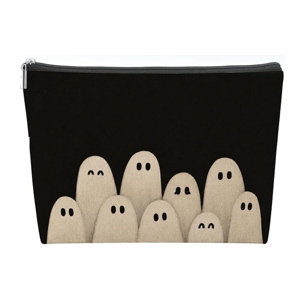 Halloween Mahjong Tile Bag - Ghost Crowd