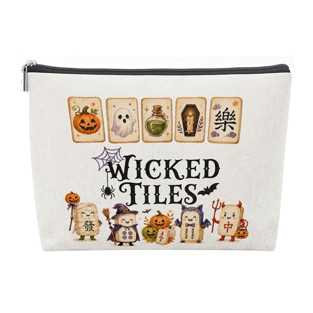 Halloween Mahjong Tile Bag - Wicked Tiles